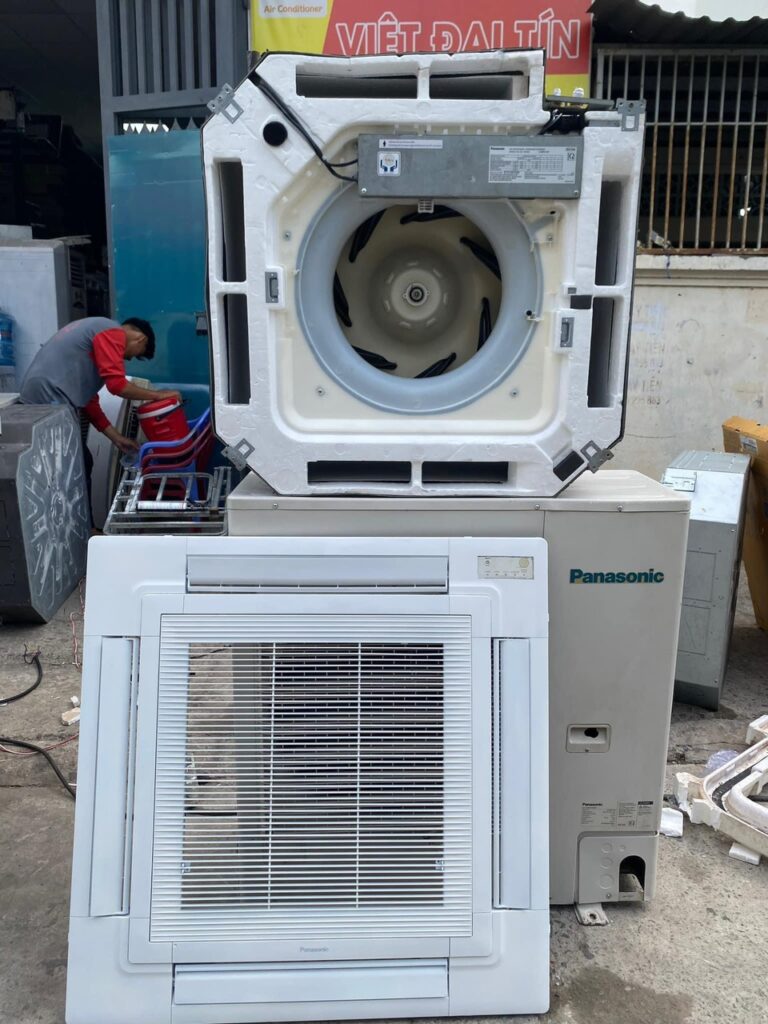 Bảng giá máy lạnh cũ Panasonic 2025 Máy lạnh âm trần cũ Panasonic 5hp