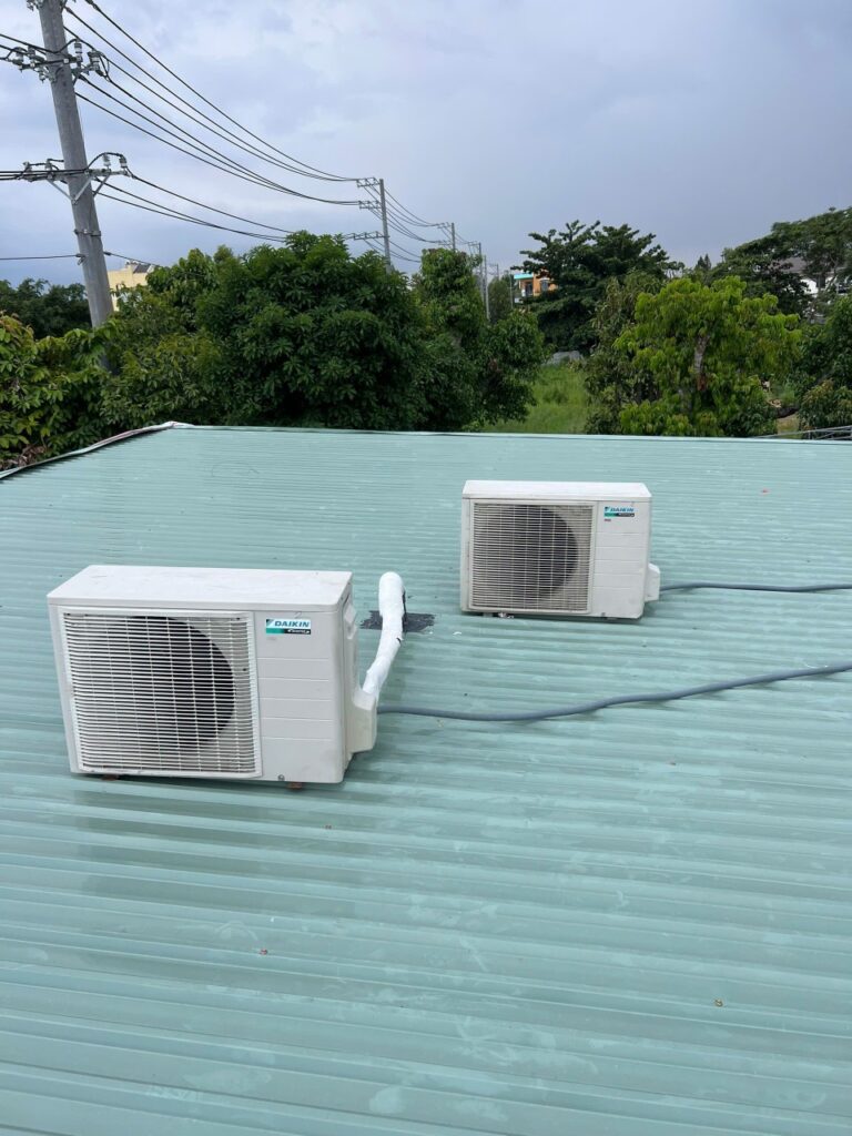 Bảo trì và sử dụng máy lạnh cũ Daikin