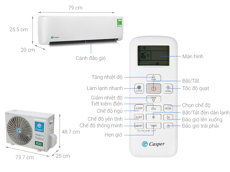 Điều hoà Casper báo lỗi P3 – Nguyên nhân, cách khắc phục và phòng ngừa hiệu quả