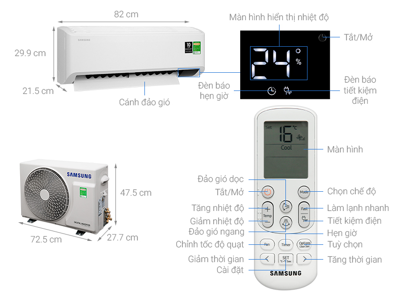 Khám phá ưu điểm của Máy Lạnh Samsung Cũ - Sự lựa chọn thông minh cho gia đình bạn