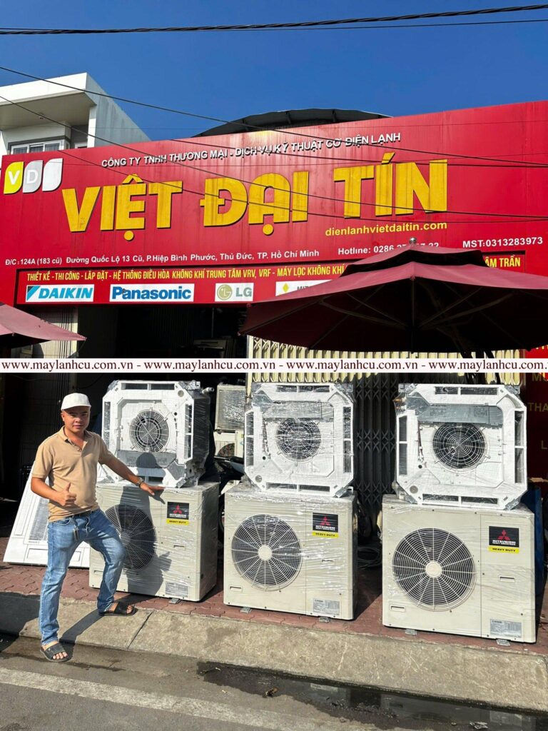 Danh sách mã máy lạnh cũ âm trần ở VĐT