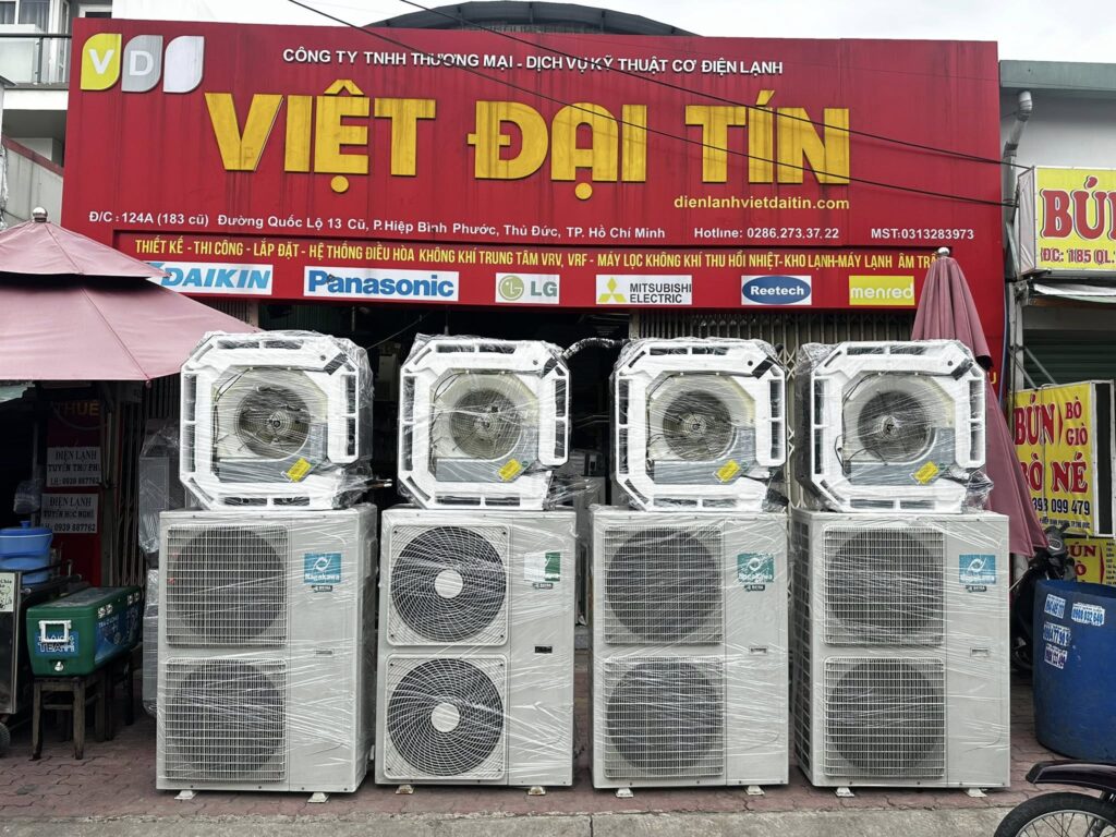 Địa chỉ mua máy lạnh cũ Nagakawa uy tín tại TP.HCM Máy lạnh cũ âm trần Nagakawa 5HP