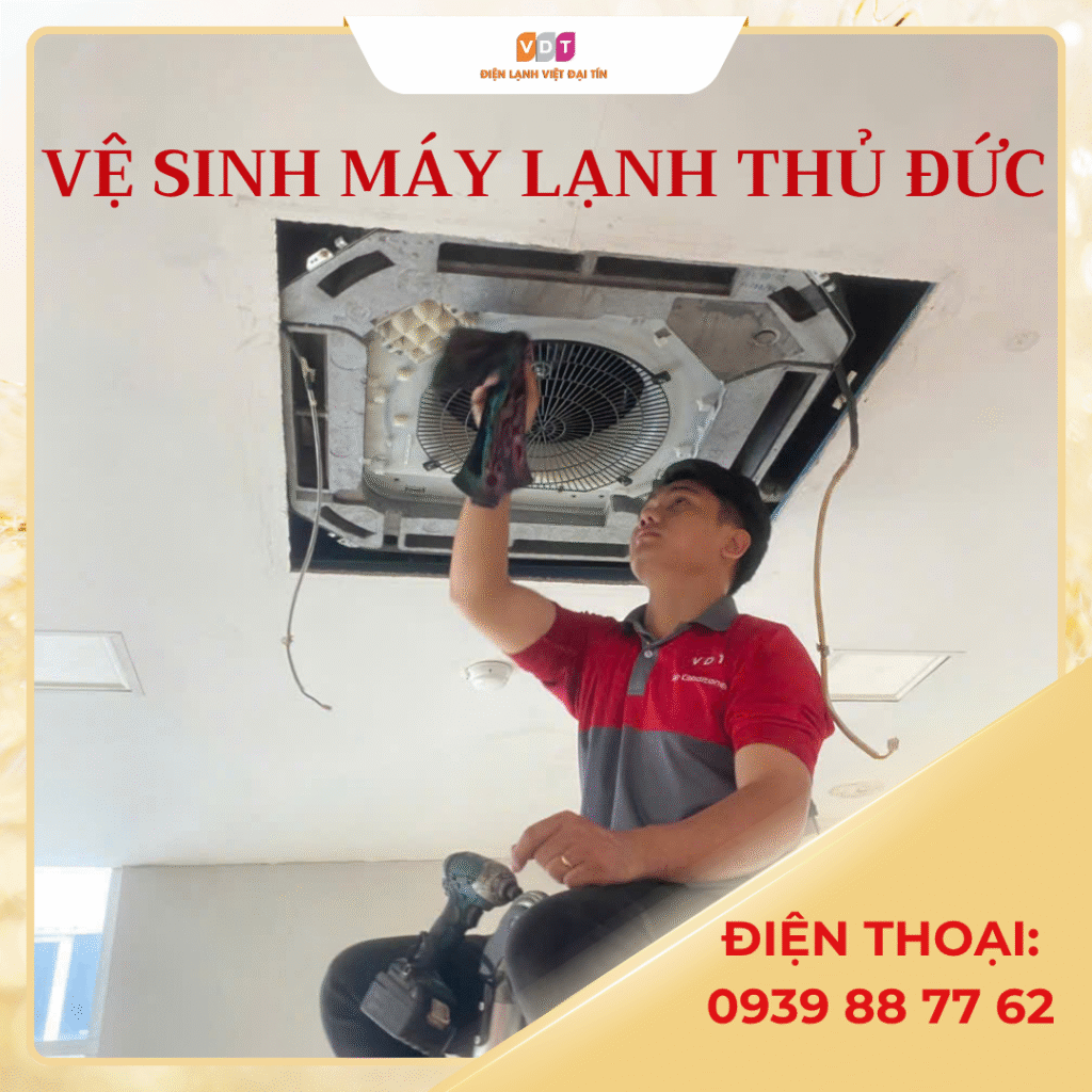 Vệ sinh máy lạnh Thủ Đức