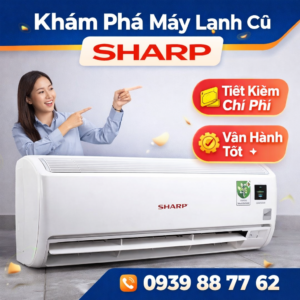 bán máy lạnh cũ sharp