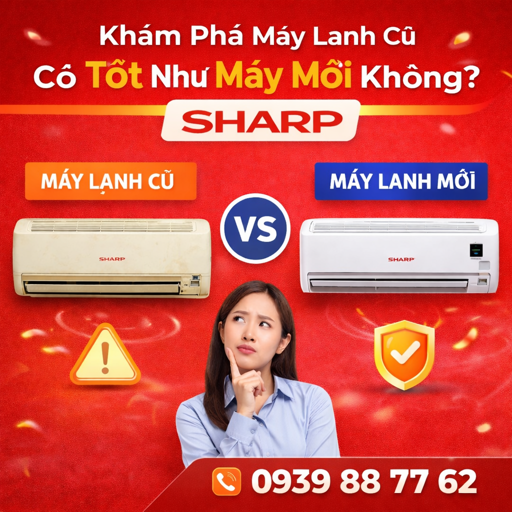 Khám phá máy lạnh cũ có tốt như máy mới không?
