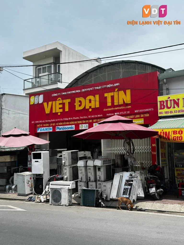 Các Loại Máy Lạnh Thường Được Thanh Lý Tại Tân Uyên thu mua máy lạnh tphcm