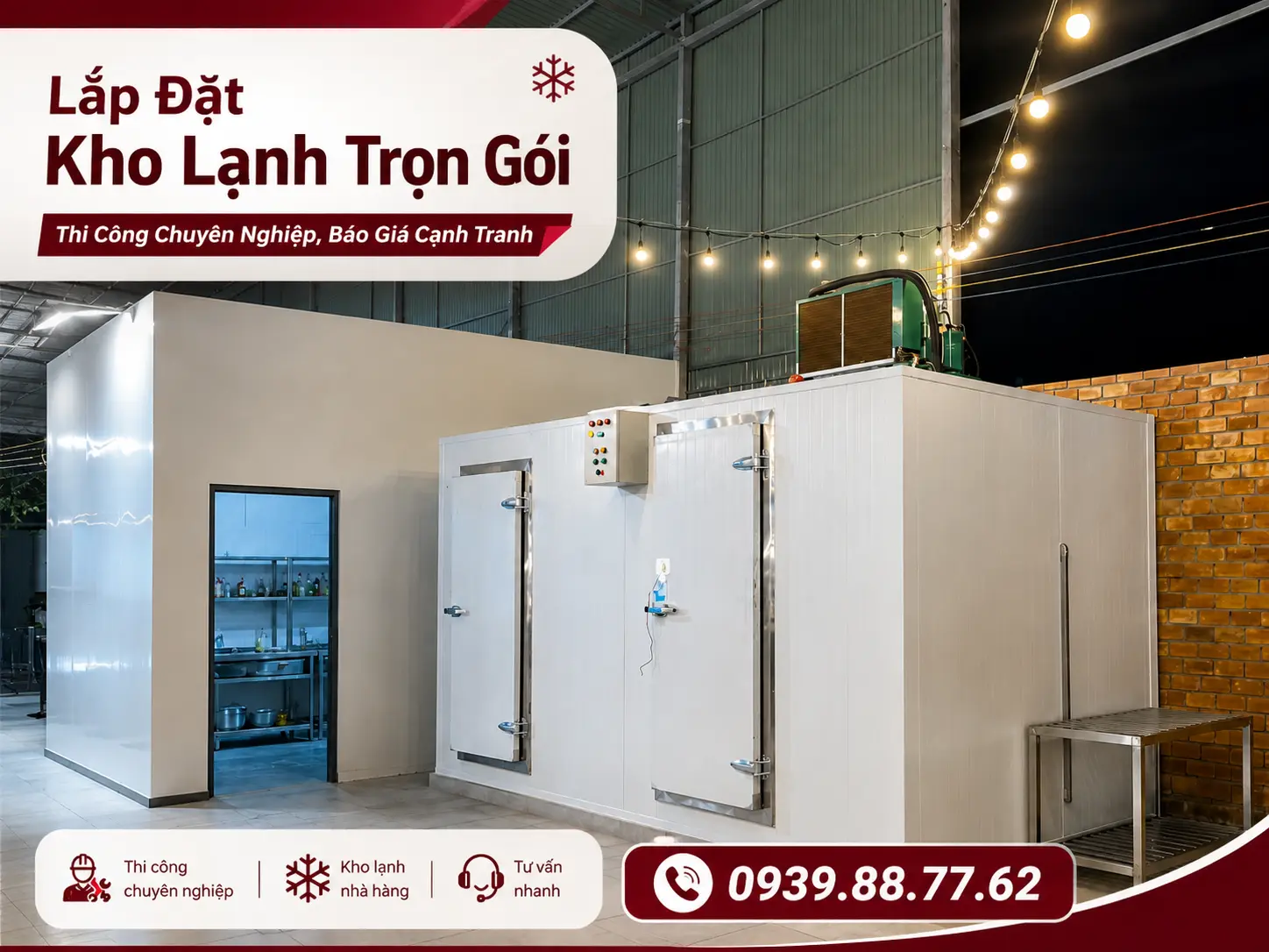 Lắp Đặt Kho Lạnh Trọn Gói
