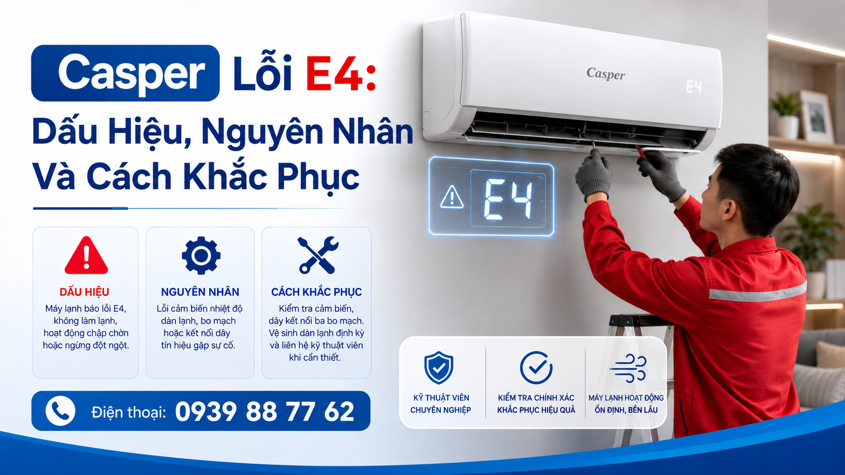 Casper Lỗi E4