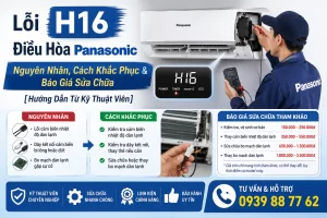 Lỗi H16 Điều Hòa Panasonic