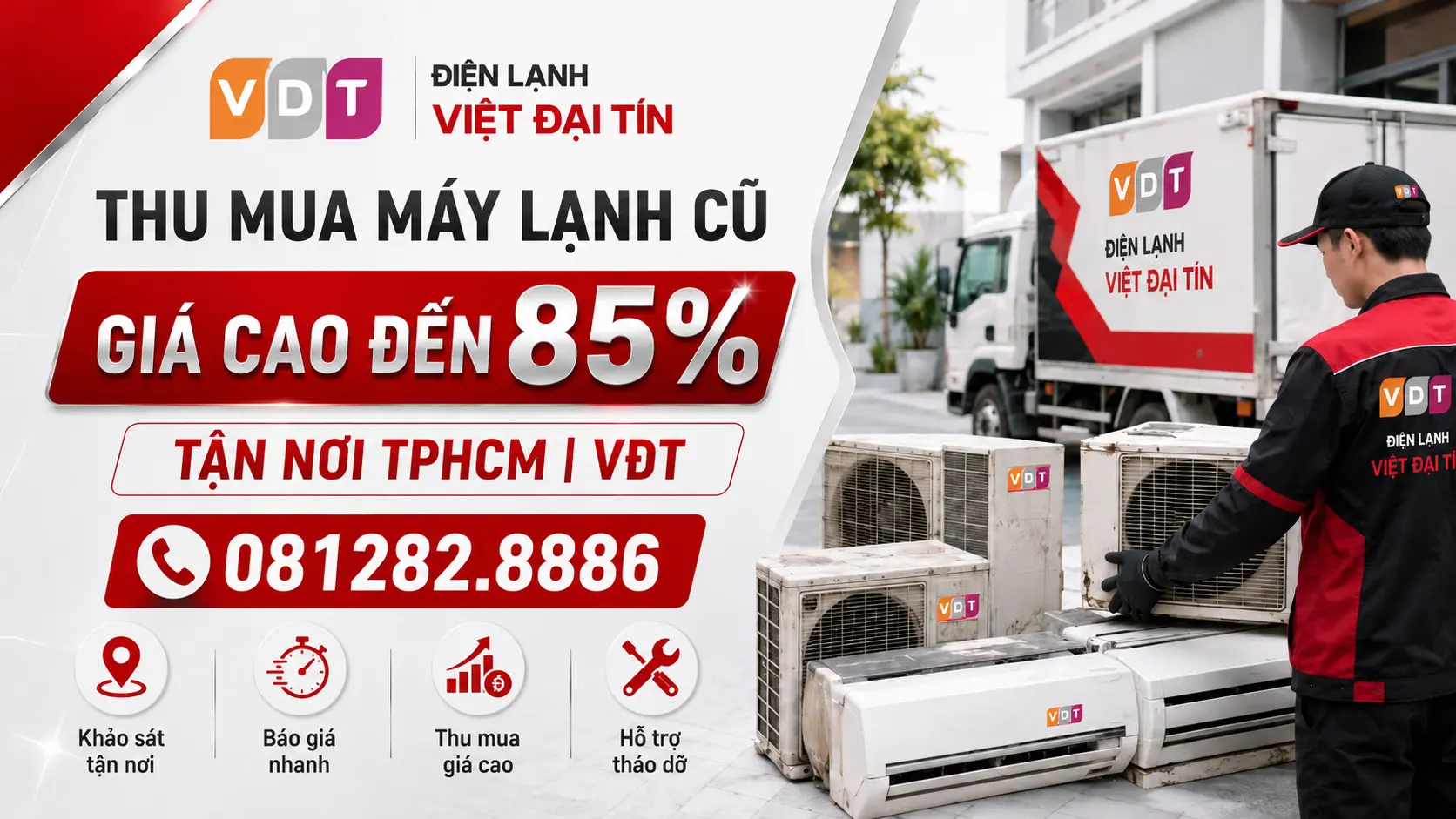 Thu Mua Máy Lạnh Cũ Giá Cao