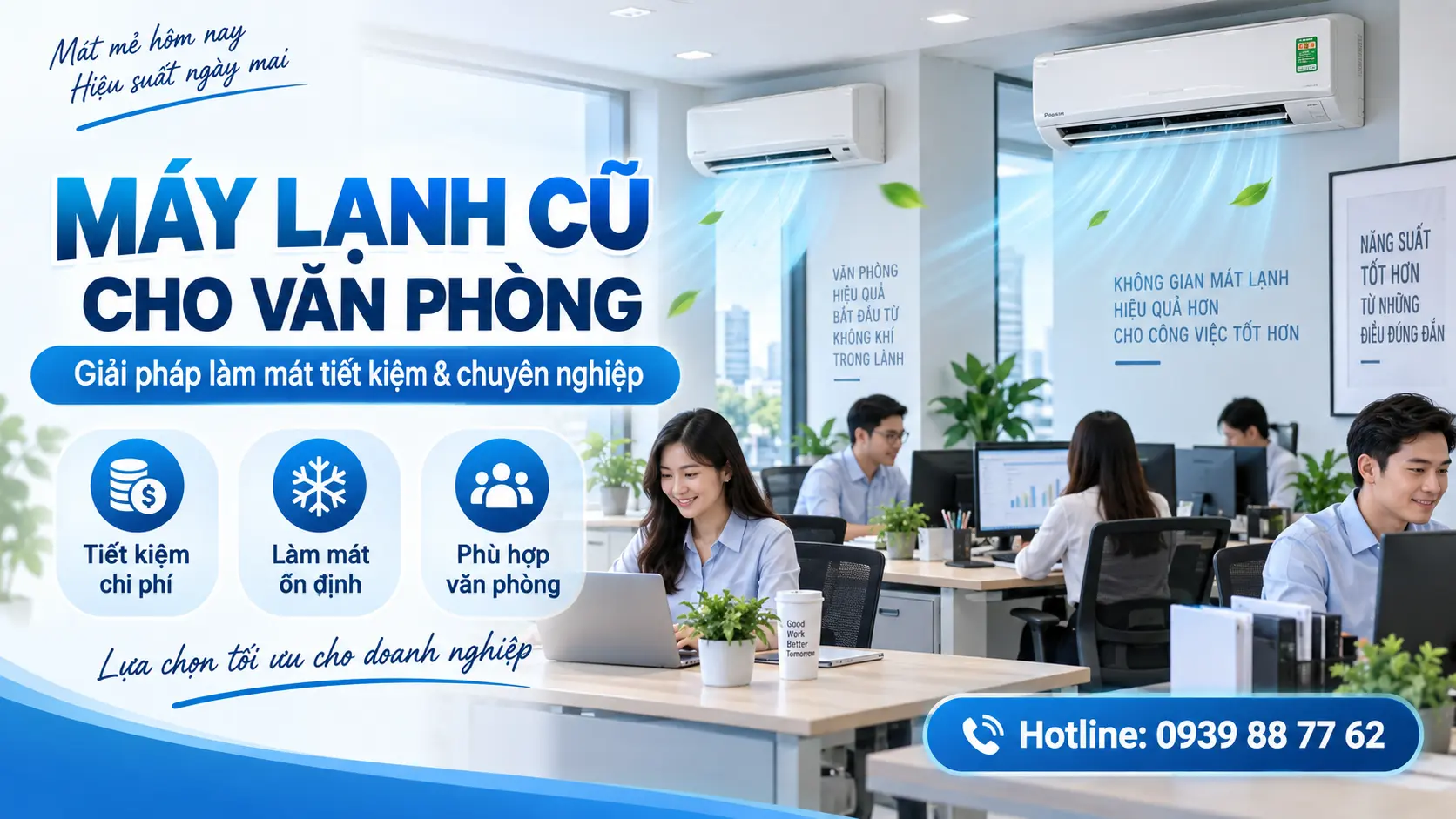 Máy Lạnh Cũ Cho Văn Phòng